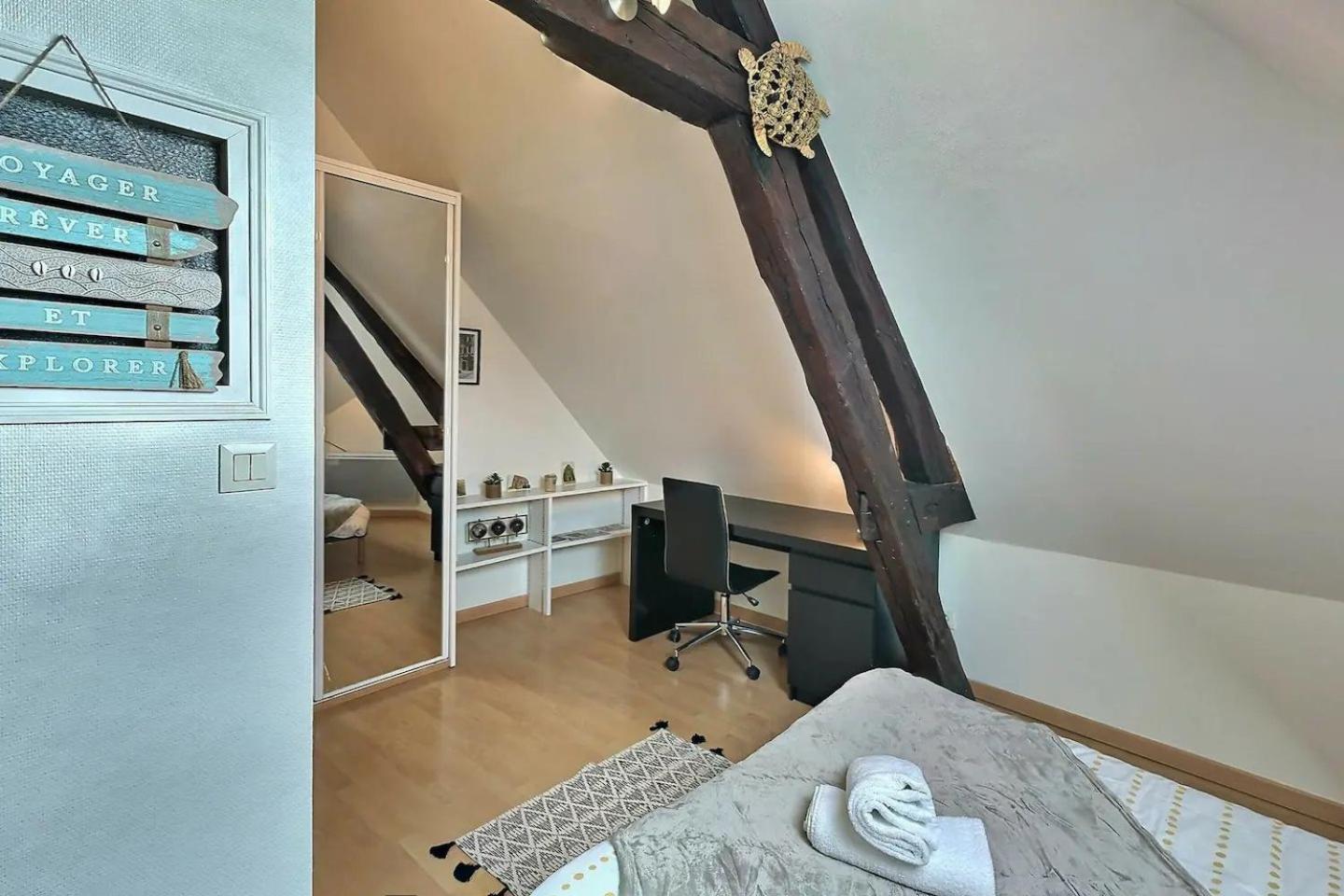 Le Travel - Appartement Equipe Proche Centre Et Yschools Troyes Exterior photo
